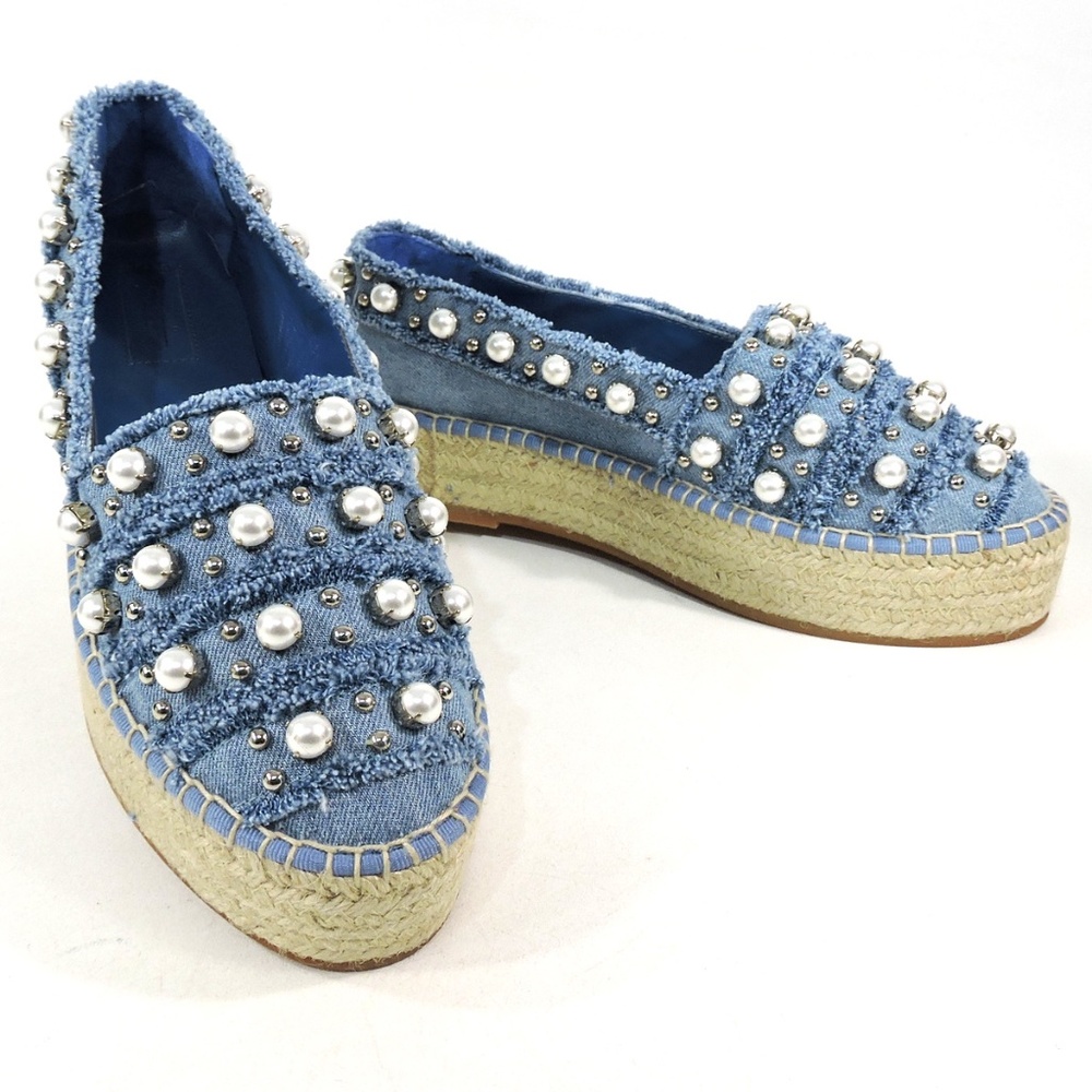 SEBASTIAN 🇮🇹 WOMEN'S JEANS DENIM COMFORT FLATS ESPADRILLES LOAFERS